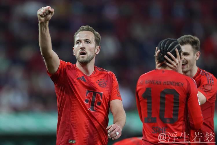 凯恩31岁斩获职业首冠 加盟拜仁两年圆梦德甲