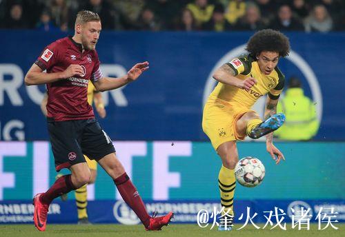 德甲-维特塞尔建功中卫最后时刻乌龙 多特蒙德2-2战平弗莱堡