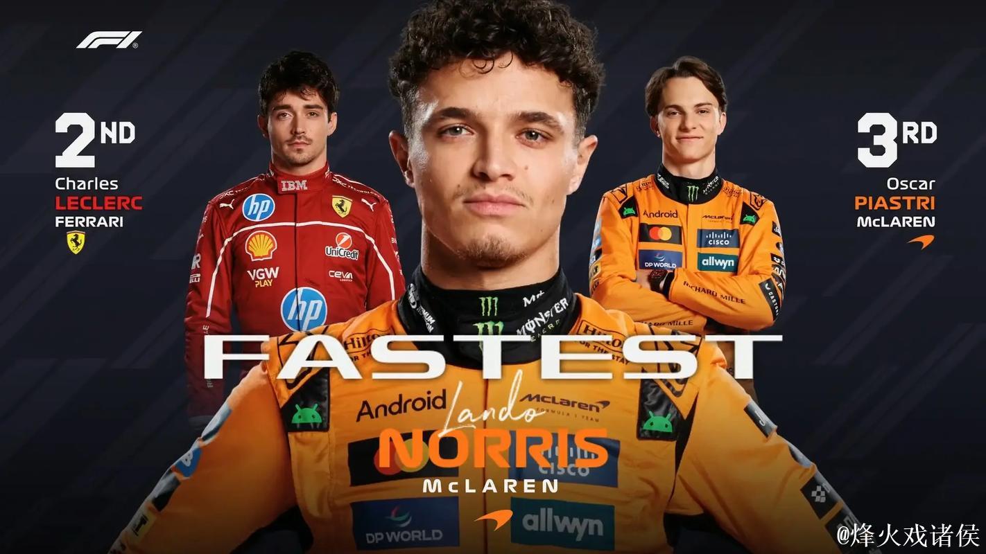 F1-刷新赛道纪录 诺里斯夺得摩纳哥大奖赛杆位